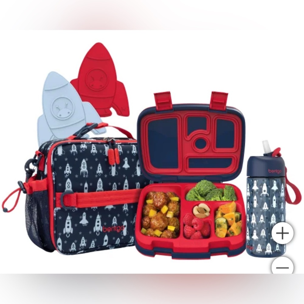 Rocket Bentgo Kids Back to Lunch Set of 5 pieces - BPA Free